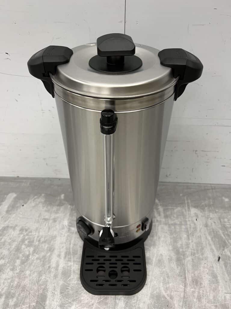 HCB RVS Dubbelwandige Waterkoker Boiler met lekbak 8,7 liter 230V Horeca - Afbeelding 4