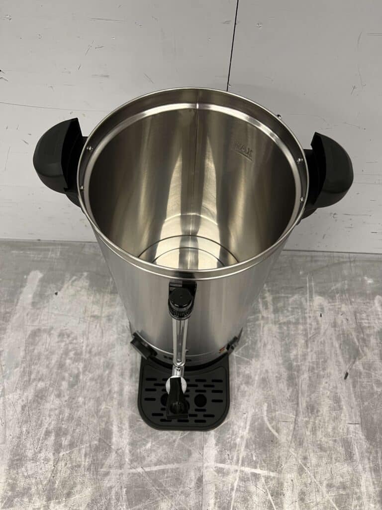 HCB RVS Dubbelwandige Waterkoker Boiler met lekbak 8,7 liter 230V Horeca - Afbeelding 5