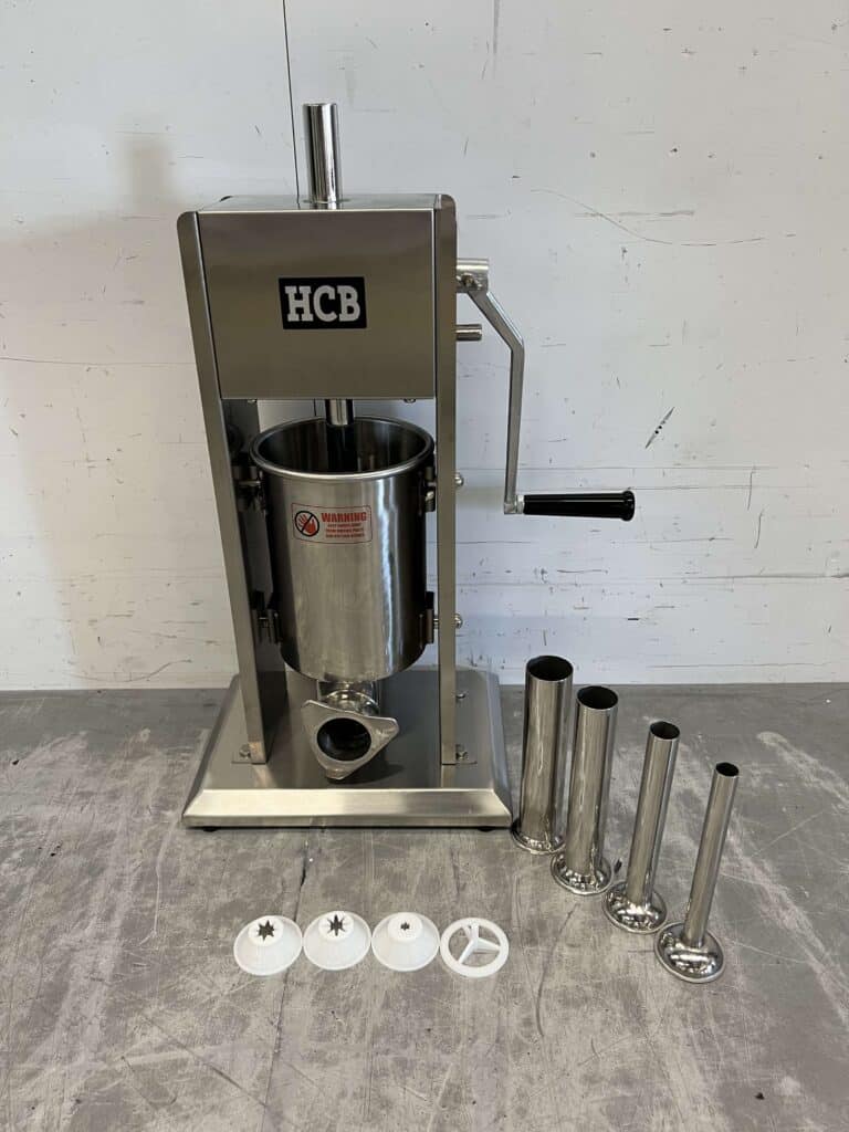 HCB RVS Verticale churrosmachine churros maker vulbus stopbus worstvuller 3 liter Horeca