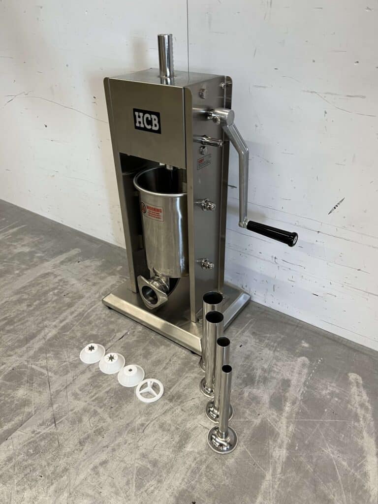 HCB RVS Verticale churrosmachine churros maker vulbus stopbus worstvuller 3 liter Horeca - Afbeelding 2
