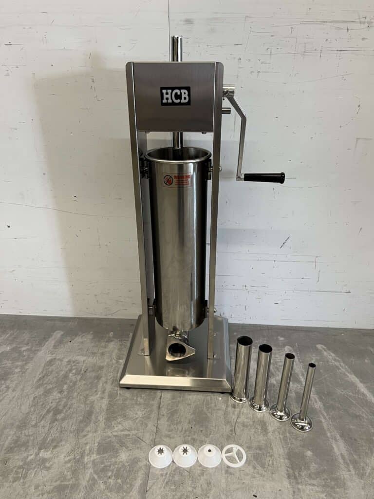 HCB RVS Verticale churrosmachine churros maker vulbus stopbus worstvuller 7 liter Horeca