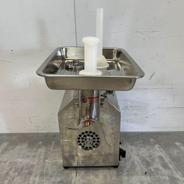 HCB RVS Gehaktmolen Vleesmolen Vleeswolf Profi 150 kg per uur 230V Slagerij Horeca