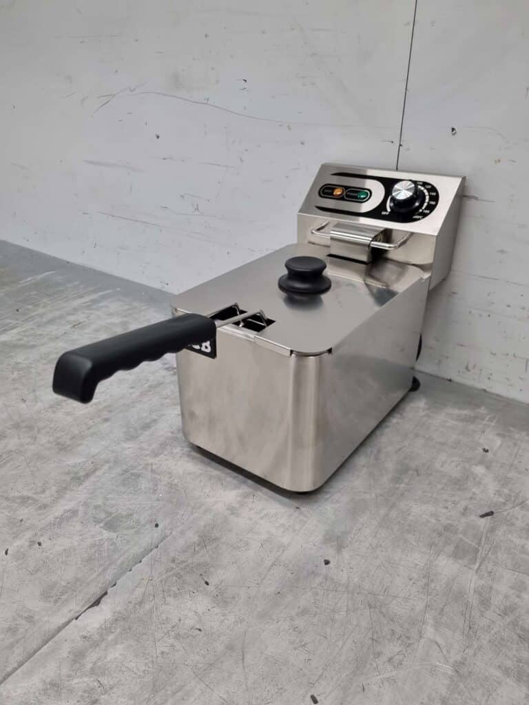 HCB RVS Friteuse Frituur 4,5 liter 230V Horeca - Afbeelding 3