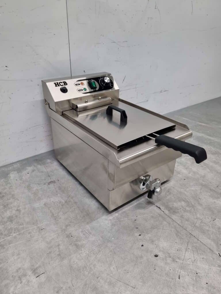 HCB RVS Friteuse Frituur 14 liter 400V Horeca - Afbeelding 3