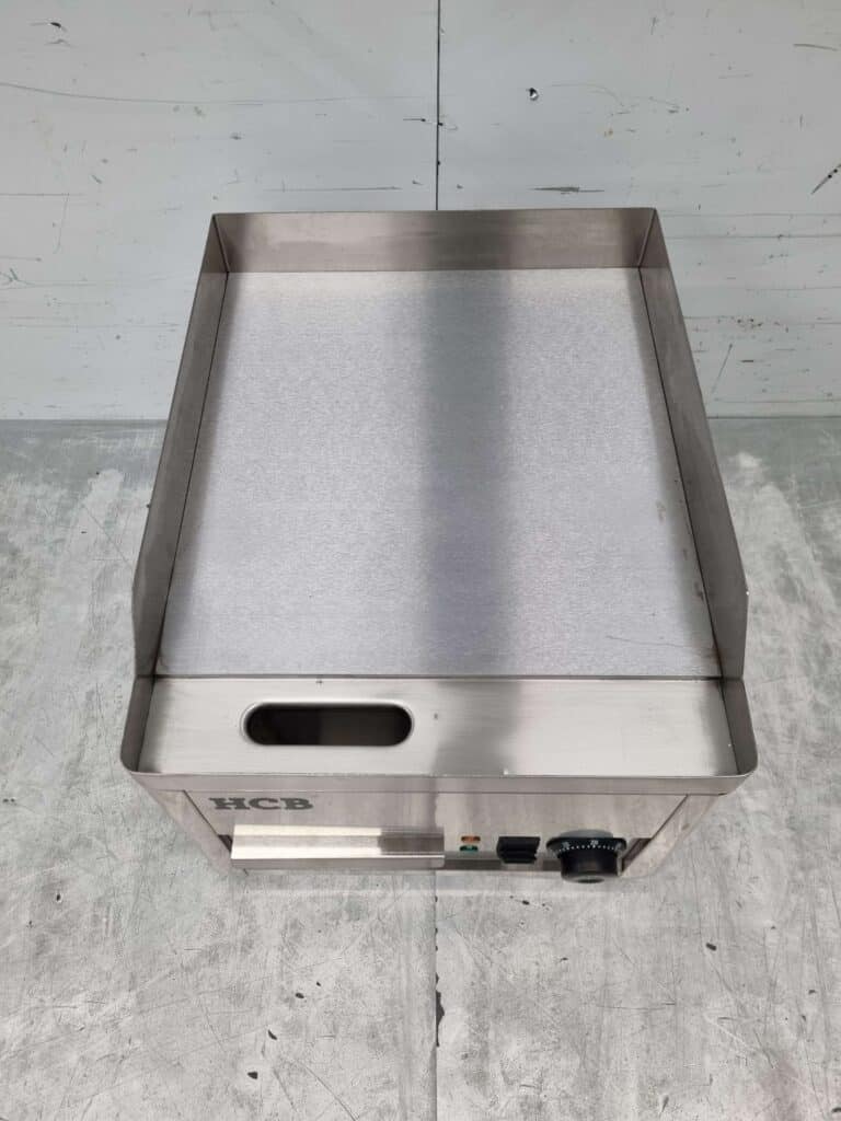 HCB RVS Bakplaat Grillplaat 36 cm 3 kW 230V Horeca - Afbeelding 4