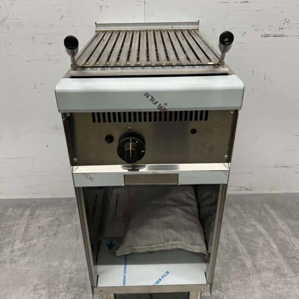 RVS Giga Lavagrill grill steengrill 40 cm Gas Horeca