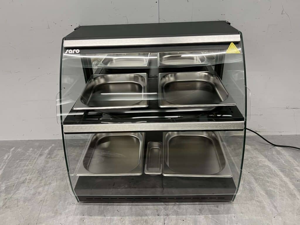 Saro Nelson Warmhoudvitrine Warmtevitrine 65 cm 230V Horeca