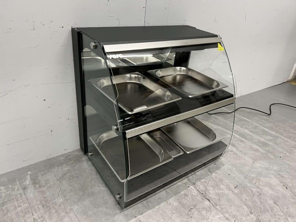 Saro Nelson Warmhoudvitrine Warmtevitrine 65 cm 230V Horeca - Afbeelding 2