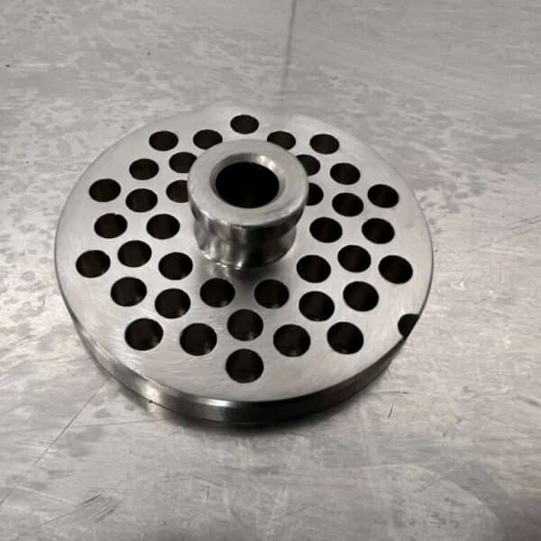 HCB RVS Plaat voor gehaktmolen maat 10/12 6 mm 230V Slagerij Horeca