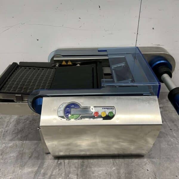 RVS Conpax Klappack Novus Vleeswareninpakmachine Inpakmachine 230V Slagerij Horeca