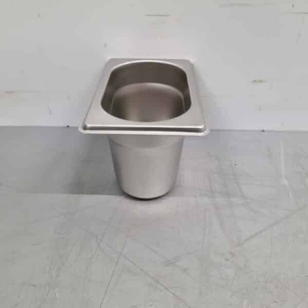 HCB RVS Gastronorm bak GN bak 1/9 Diepte 100 mm Horeca