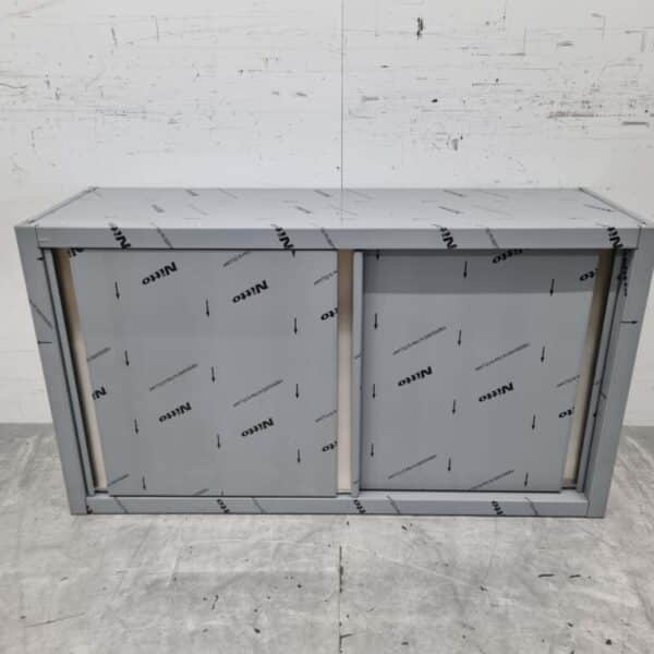 HCB RVS Wandkast Kast Premium-line 2 Schuifdeuren 120 cm Horeca