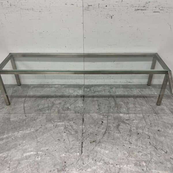 RVS Combisteel ademschot kuchscherm 156 cm Horeca