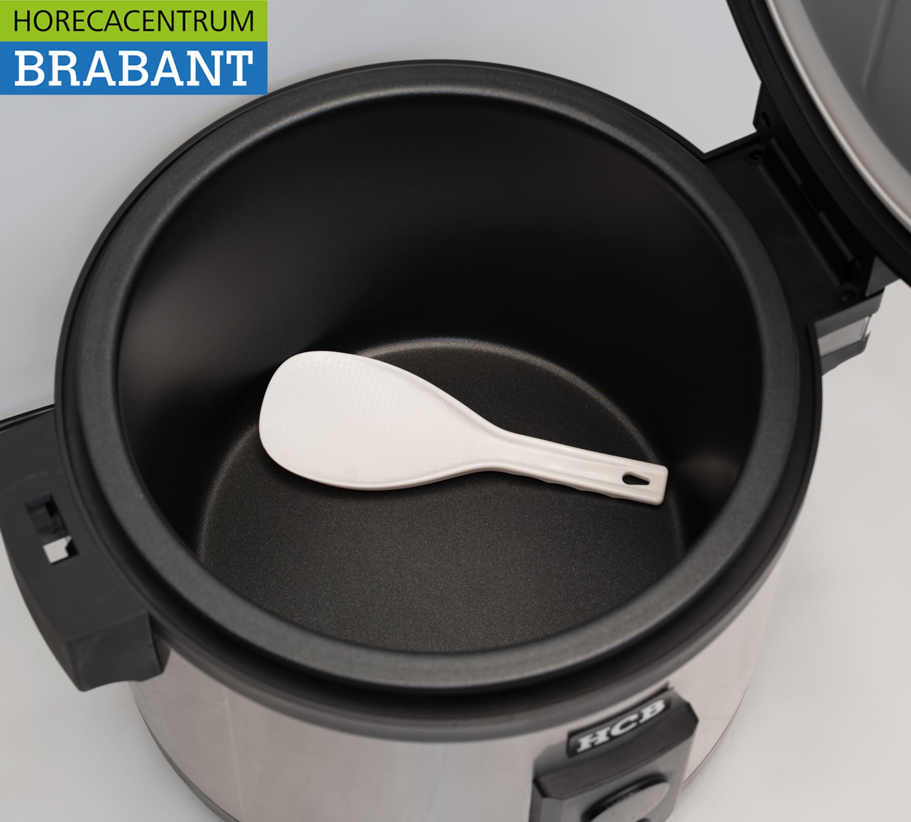 HCB RVS Rijstwarmer Rijst warmhouder 20 liter 230V Horeca - Afbeelding 5
