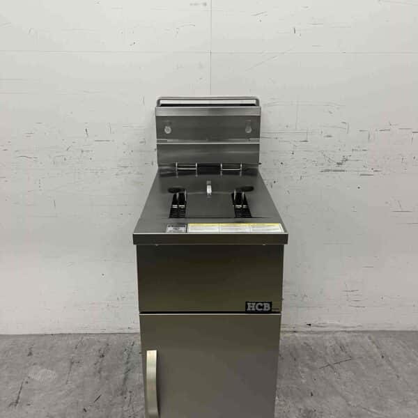 HCB RVS Friteuse frituur Premium-line 21 liter GAS Horeca
