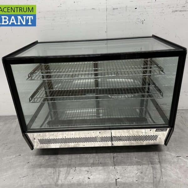 HCB Luxe koelvitrine Gebaksvitrine 160 liter 230V Horeca