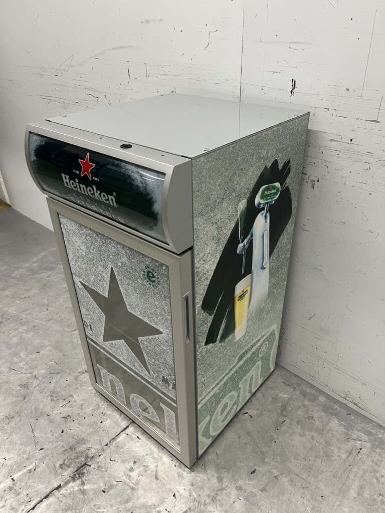 Heineken Cold Equip Glasdeur Glazen deur Display Vrieskast Vriezer 66 liter 230V Horeca - Afbeelding 2