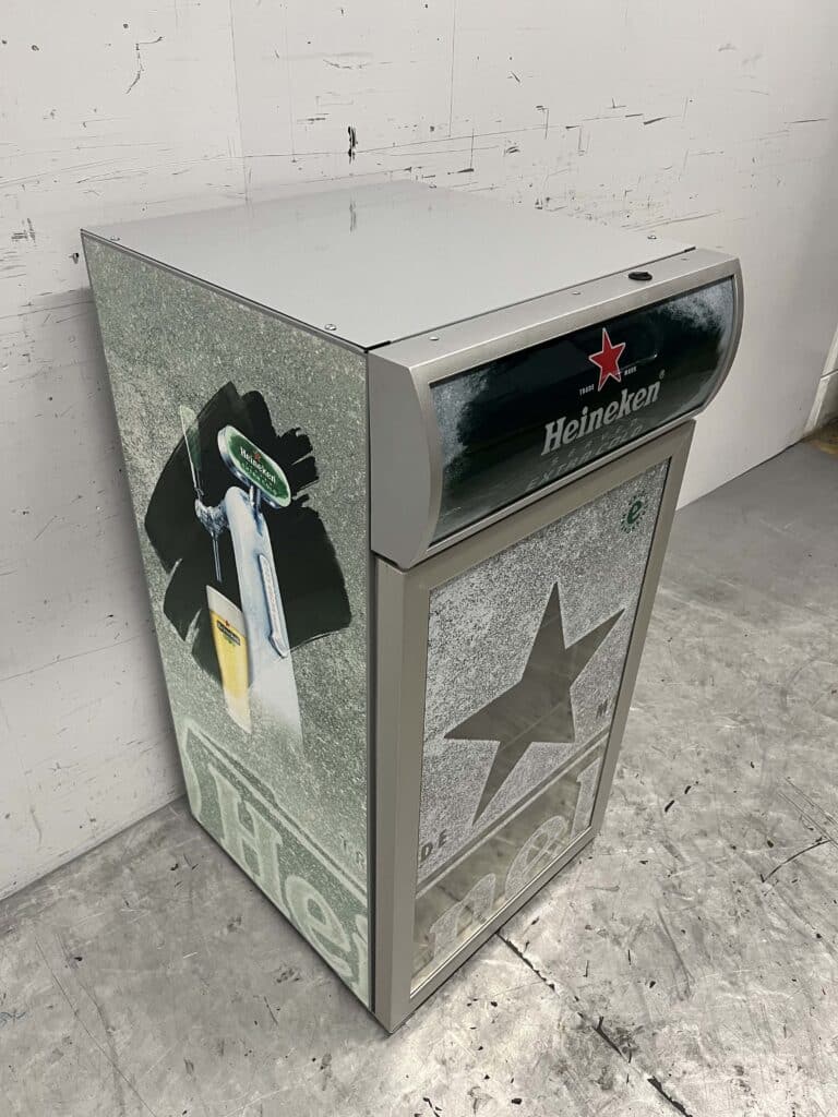 Heineken Cold Equip Glasdeur Glazen deur Display Vrieskast Vriezer 66 liter 230V Horeca - Afbeelding 3