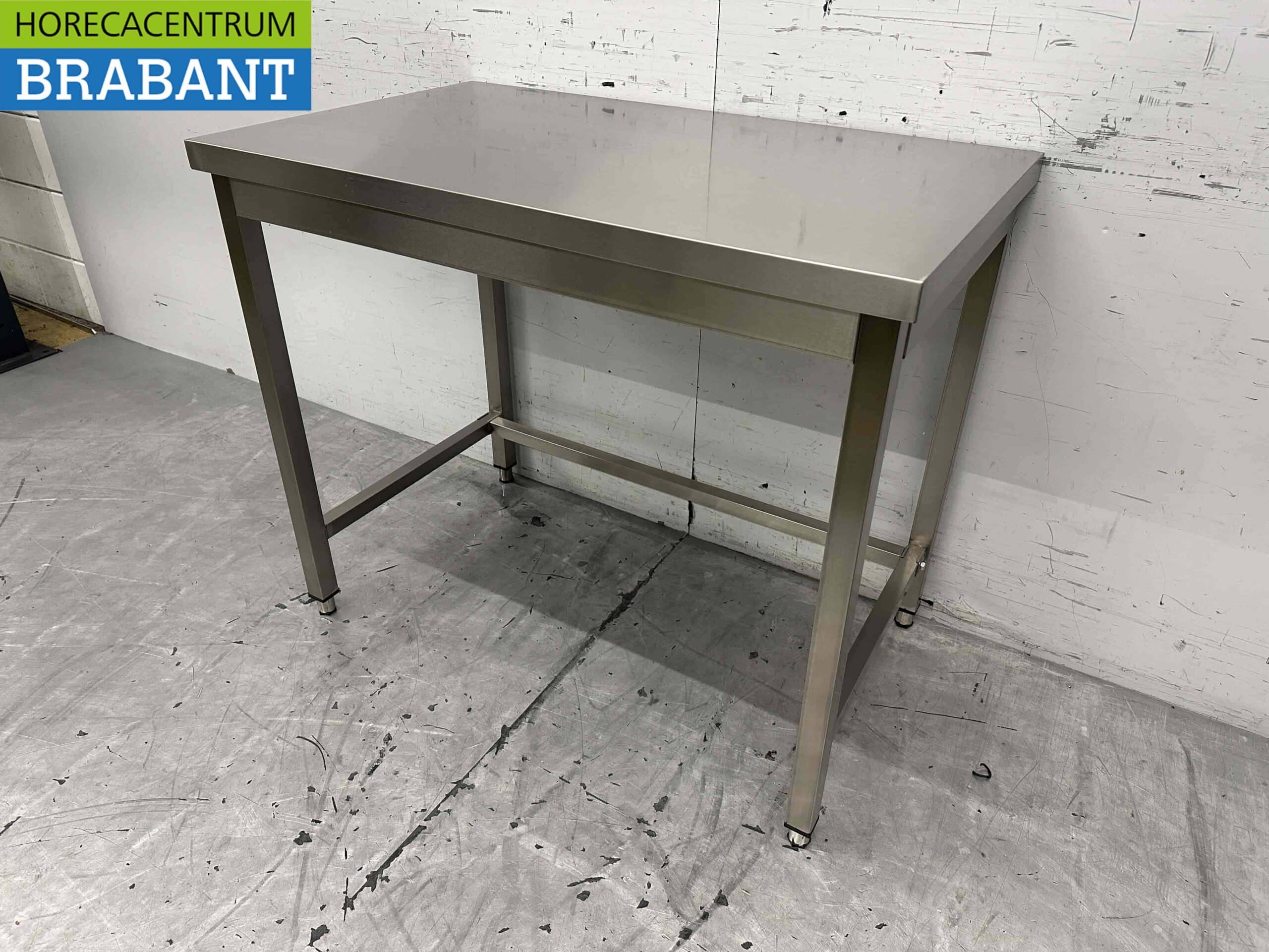 HCB RVS Werktafel Tafel Basic-line 100 x 60 x 85 cm Horeca - Afbeelding 4
