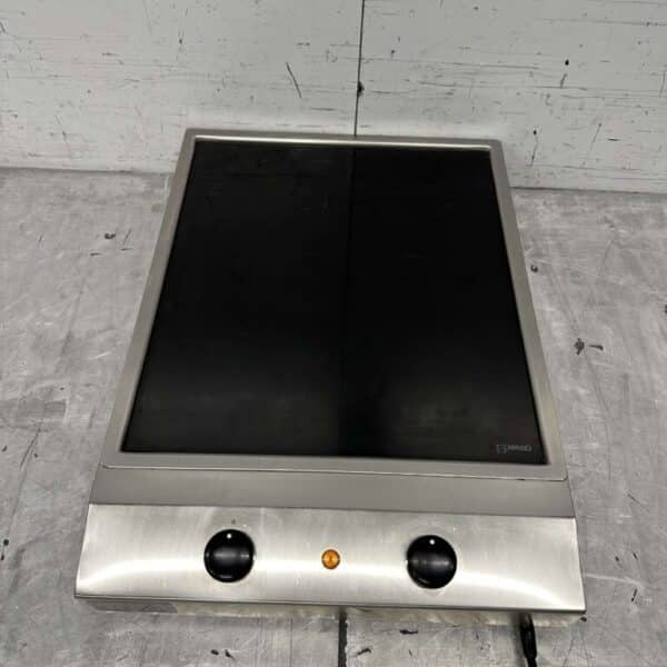 RVS Keramische grillplaat bakplaat 41 cm 230V Horeca