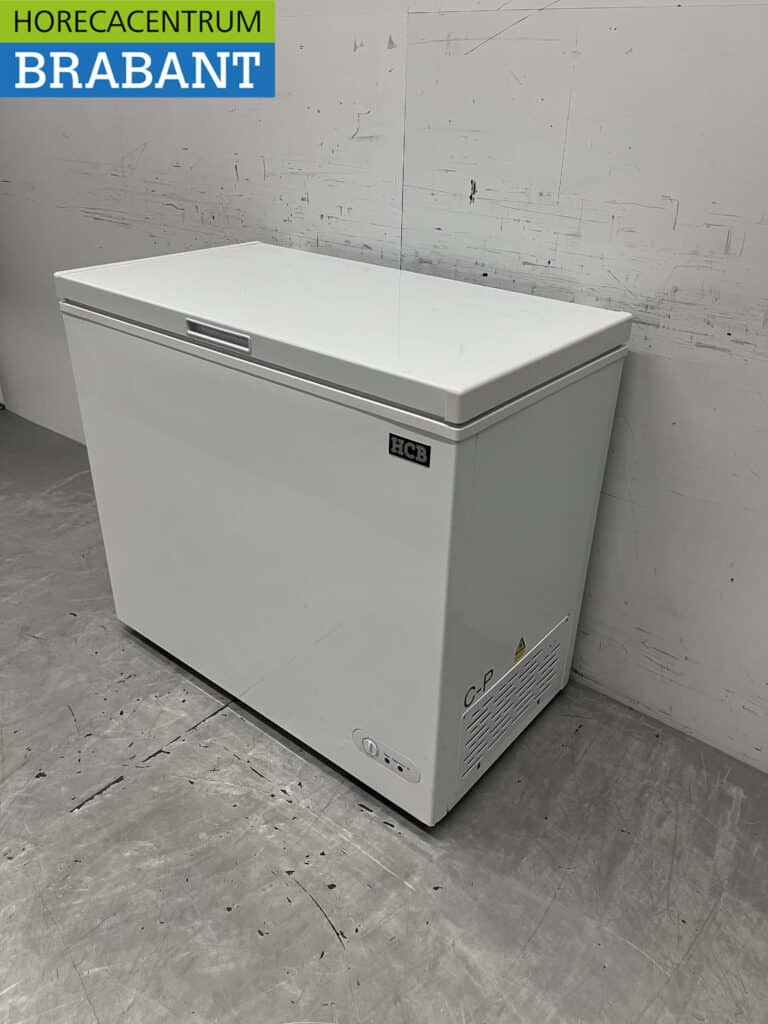 HCB Vrieskist Vriezer met klapdeksel 197 liter 230V Horeca - Afbeelding 2