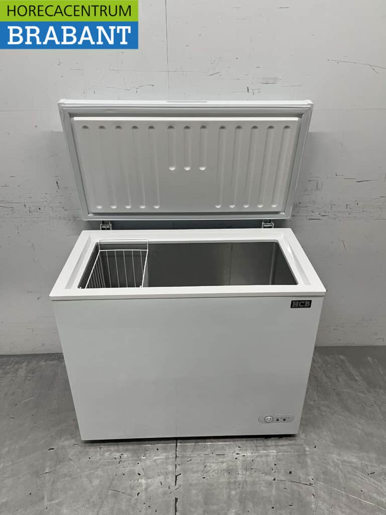 HCB Vrieskist Vriezer met klapdeksel 197 liter 230V Horeca - Afbeelding 4