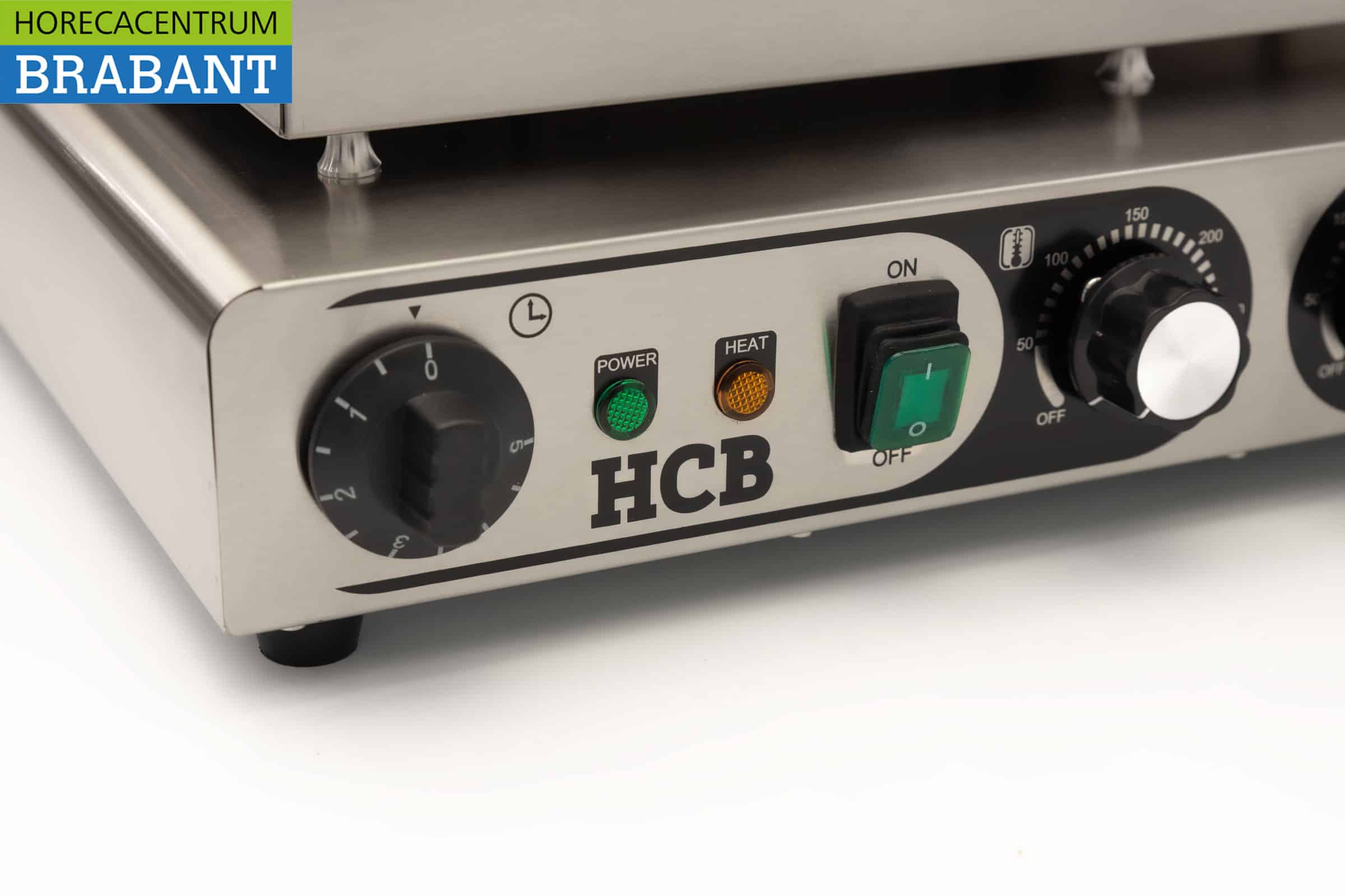 HCB RVS Poffertjesplaat Poffertjesbakplaat 100 dops 230V Horeca - Afbeelding 5
