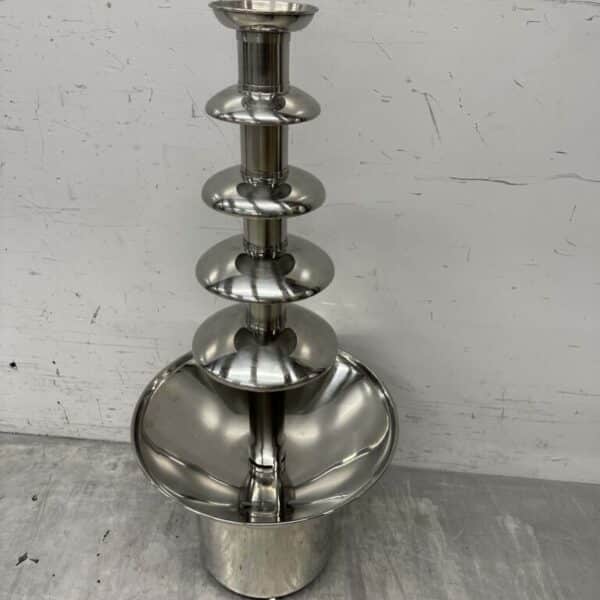 HCB RVS Chocoladefontein Chocolade fontein 5 lagen 80 cm 230V Horeca