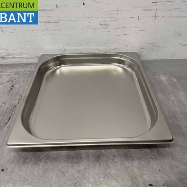 HCB RVS Gastronorm bak GN bak 2/3 Diepte 40 mm Horeca