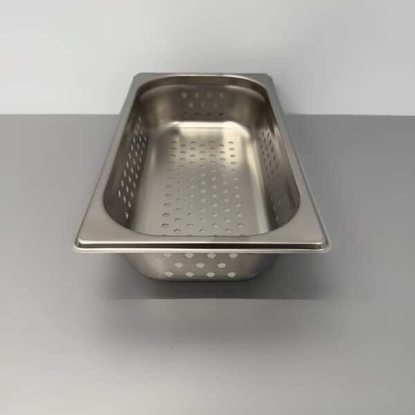 HCB RVS Geperforeerde gastronorm bak GN bak 1/3 Diepte 65 mm Horeca