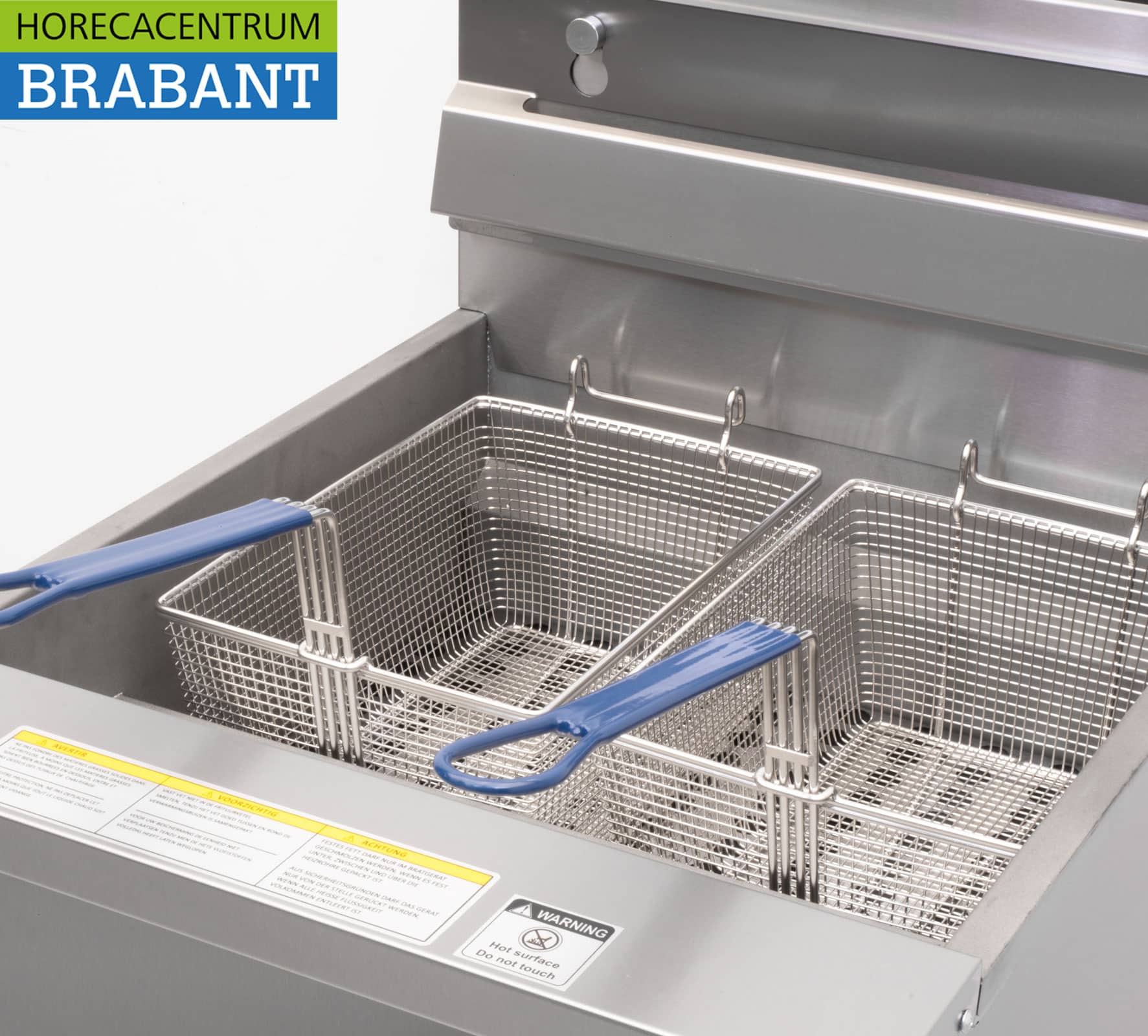HCB RVS Friteuse frituur 45 liter Premium-line GAS Horeca - Afbeelding 4