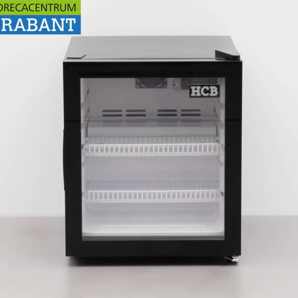 HCB ABS Minibar Mini koelkast Glazen deur Glasdeur 46 liter 230V Horeca