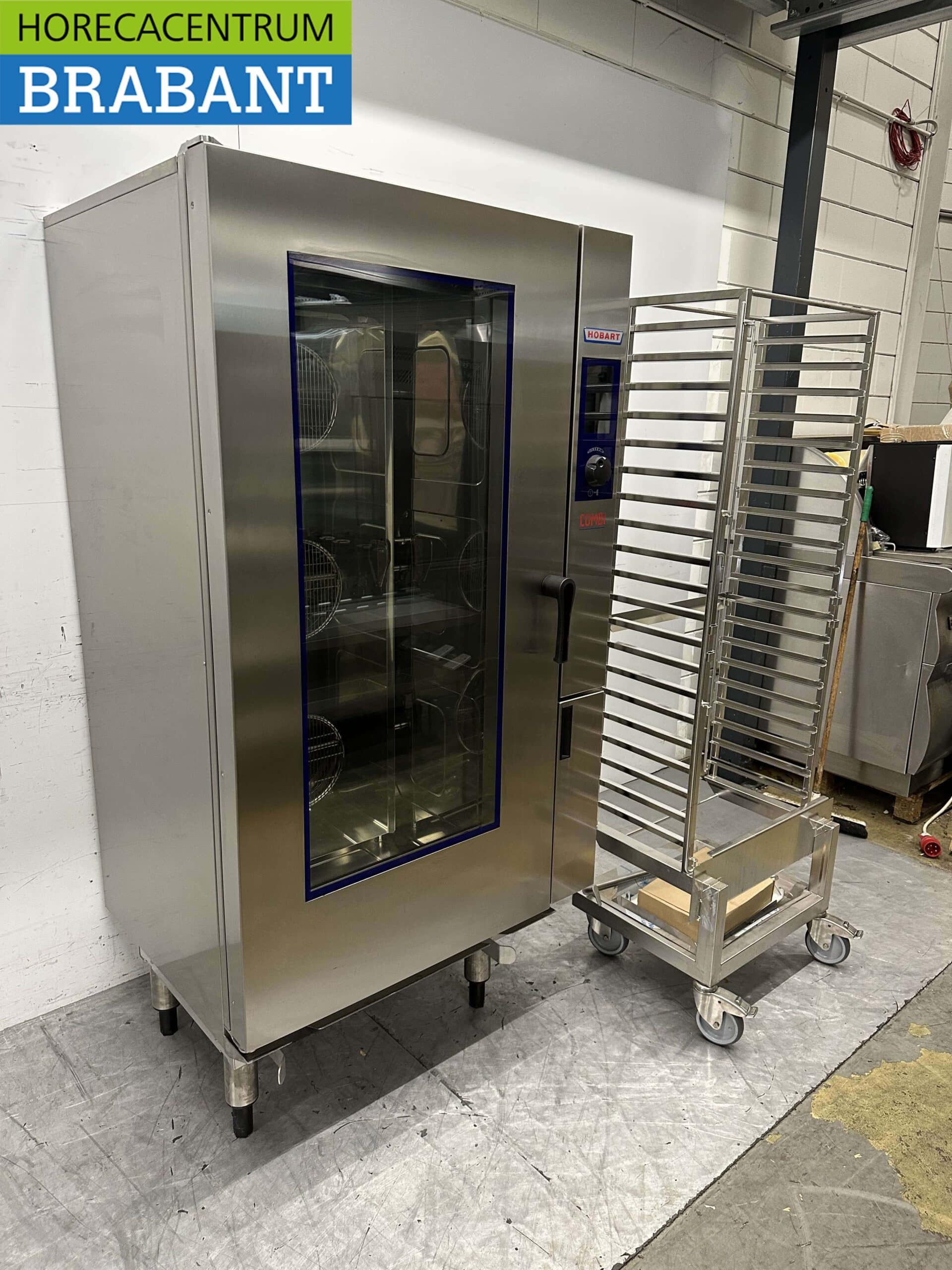 RVS Hobart HEJ201E Combisteamer Steamer 20 x 1/1 GN/gastronorm 400V Horeca - Afbeelding 6