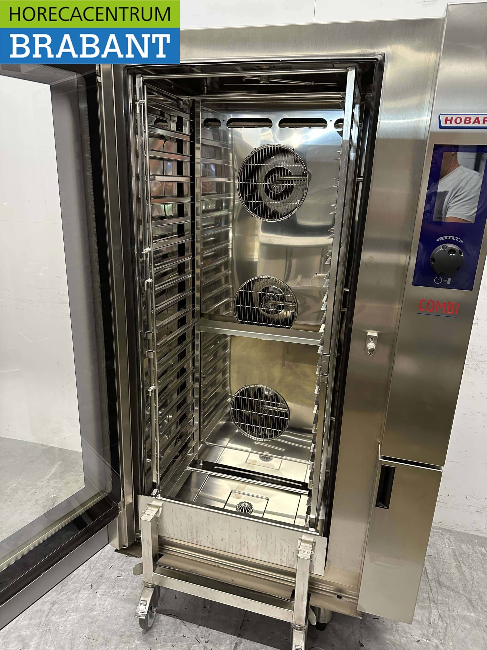 RVS Hobart HEJ201E Combisteamer Steamer 20 x 1/1 GN/gastronorm 400V Horeca - Afbeelding 9