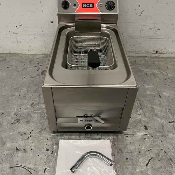 RVS Opzet Friteuse Frituur 12 liter 400V Horeca