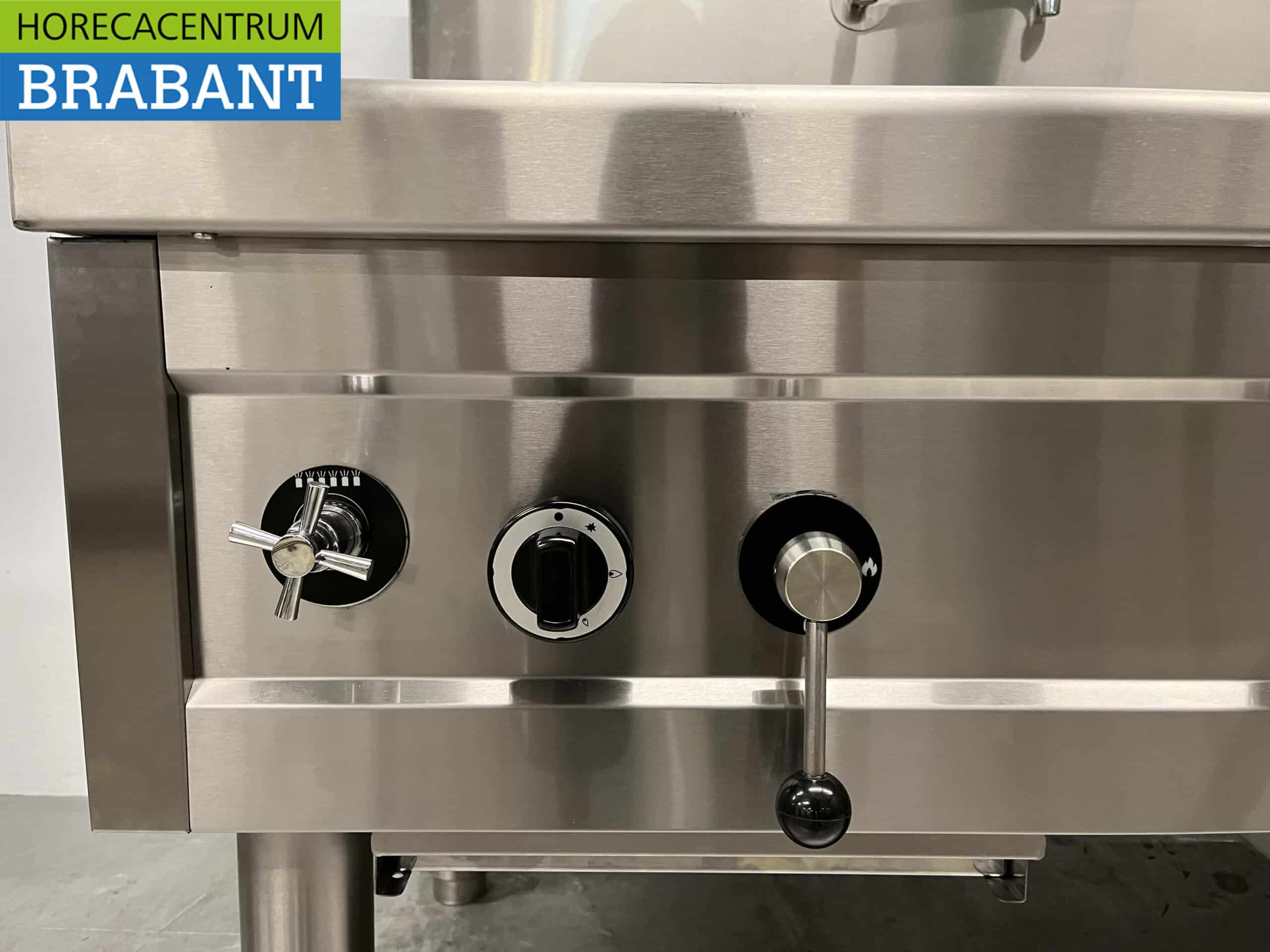RVS Woktafel wokfornuis wok fornuis 5 branders 100,9 kW 245 cm Gas Horeca - Afbeelding 6