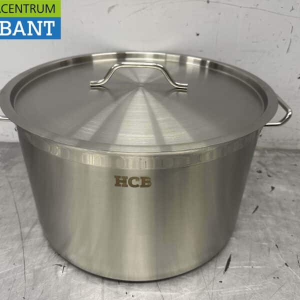 HCB RVS Soeppan Kookpan Pan Inductie 45 x 28 cm 44 liter Horeca