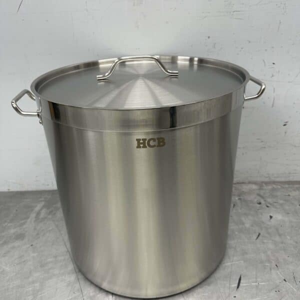 HCB RVS Soeppan Kookpan Pan Inductie 45 x 45 cm 71 liter Horeca