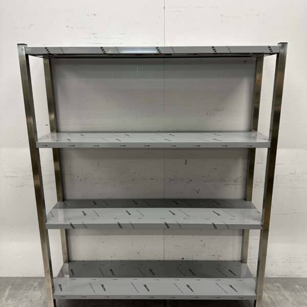 HCB RVS Opbergrek Rek Stelling Premium-line 150 x 40 x 180 cm Horeca