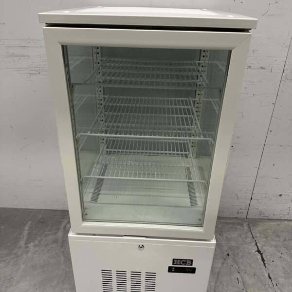 HCB Koelvitrine Gebaksvitrine Wit 130 liter 230V Horeca