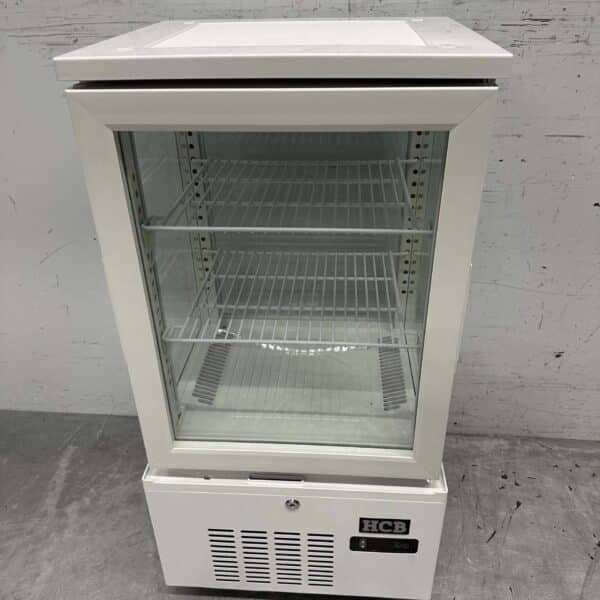 HCB Koelvitrine Gebaksvitrine Wit 56 liter 230V Horeca