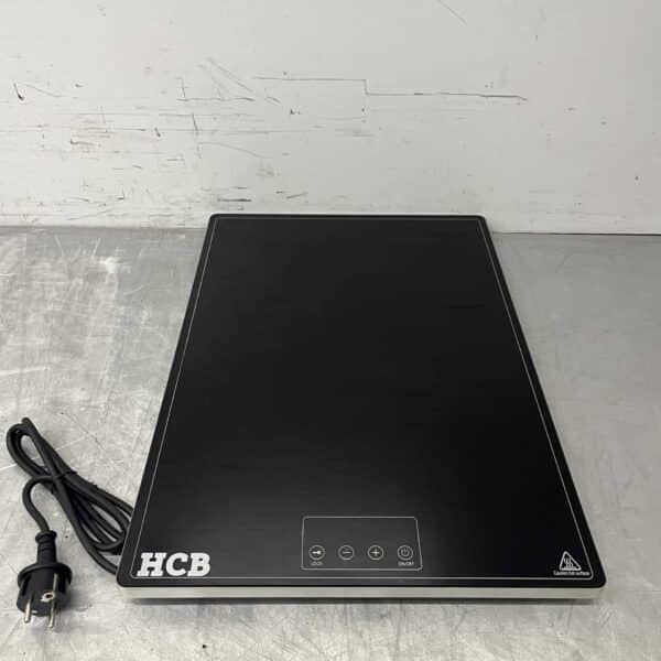HCB RVS Inductie Warmhoudplaat Warmteplaat 38 x 55 cm 230 watt 230V Horeca