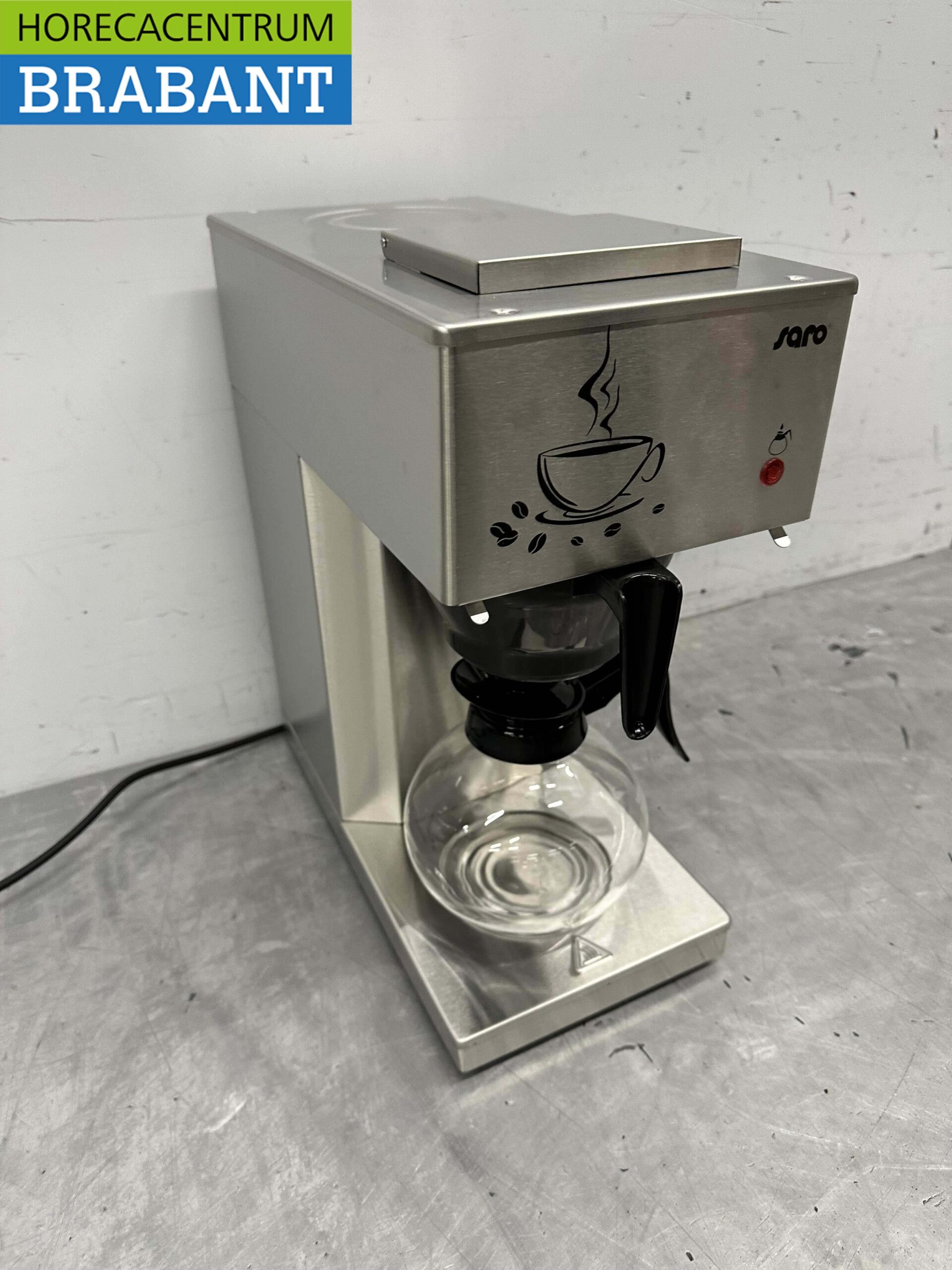 RVS Saro K12 Koffiemachine Koffieautomaat met 1 kan 230V Horeca - Afbeelding 2