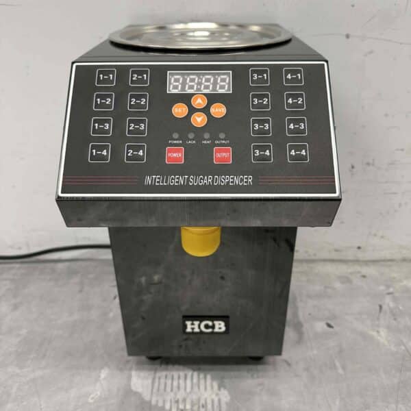 HCB Fructose machine Frustose dispenser voor bubble tea 16 keys 7 liter 230V Horeca