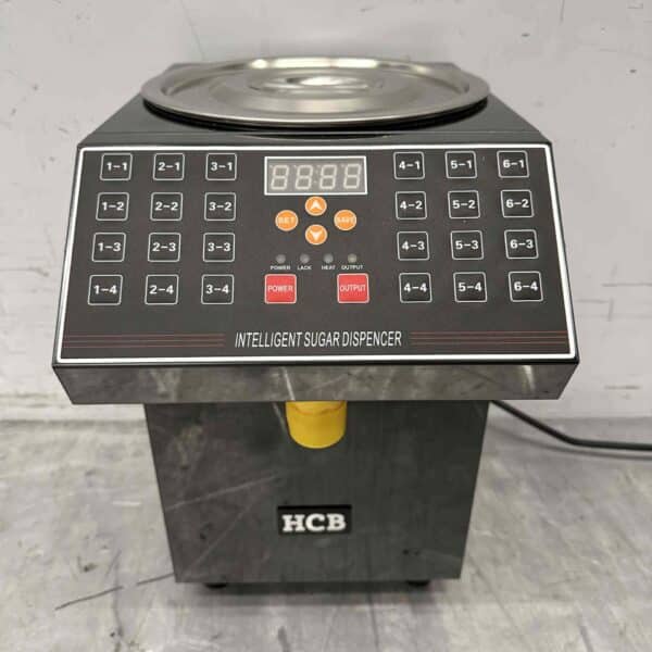 HCB Fructose machine Frustose dispenser voor bubble tea 24 keys 9,5 liter 230V Horeca