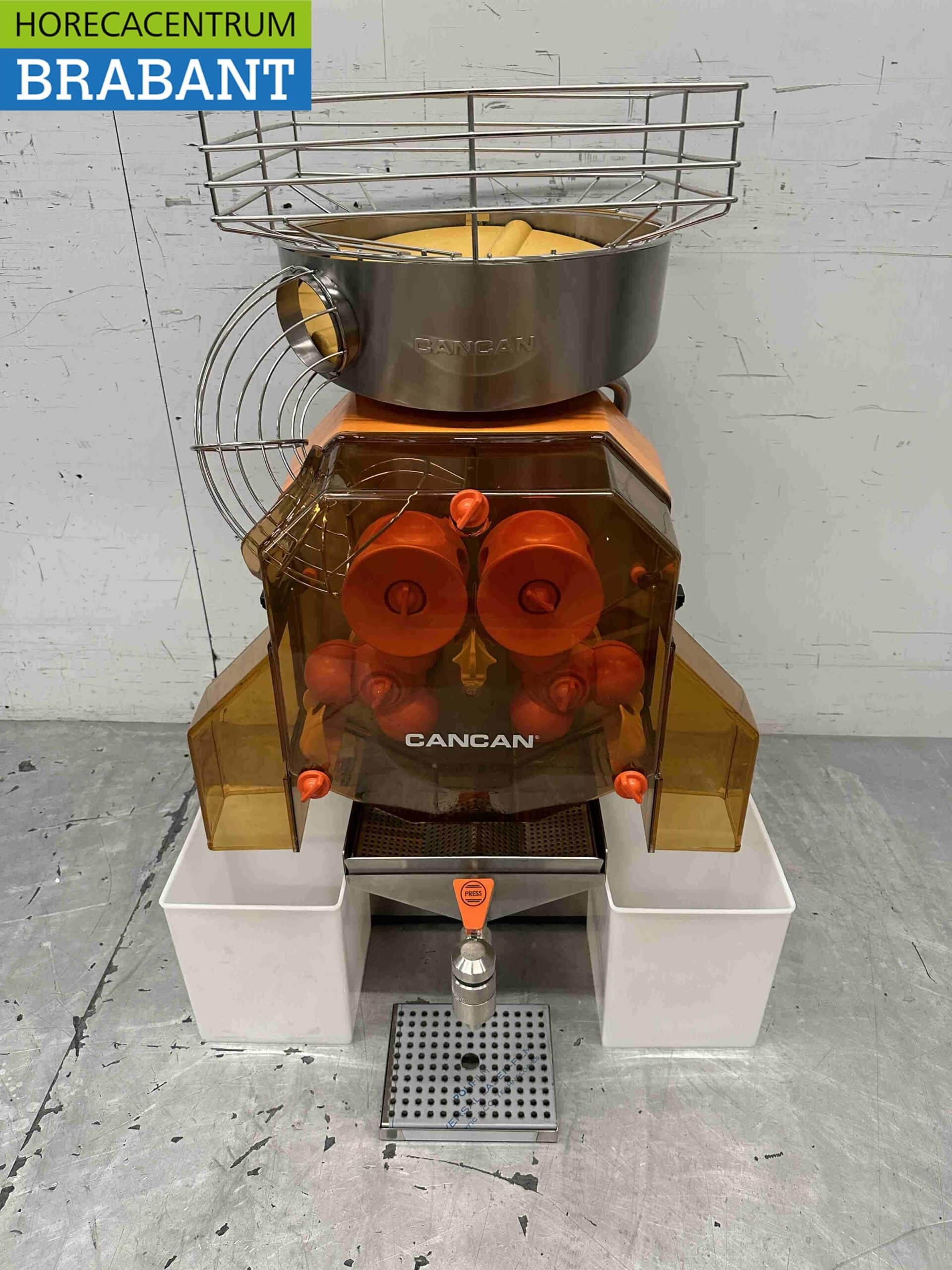 Cancan Automatische sinaasappelpers citruspers met zelfbedieningssysteem 230V Horeca