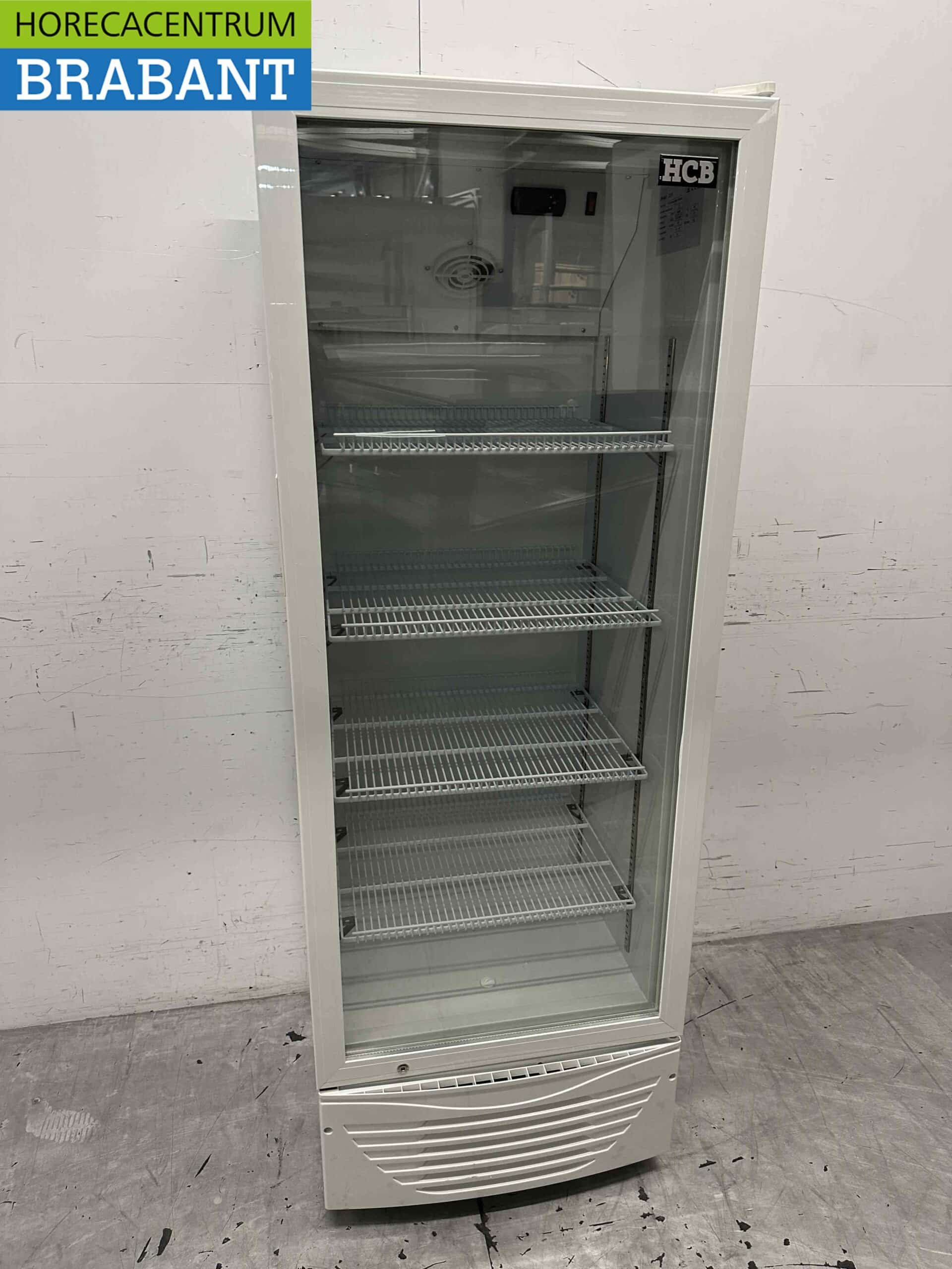 HCB Glasdeurkoeling Koelkast Drankkoelkast Glazen deur 278 liter 230V Horeca
