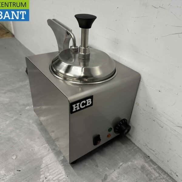 HCB RVS Verwarmde Sauspomp Sauswarmer 2 liter 230V Horeca