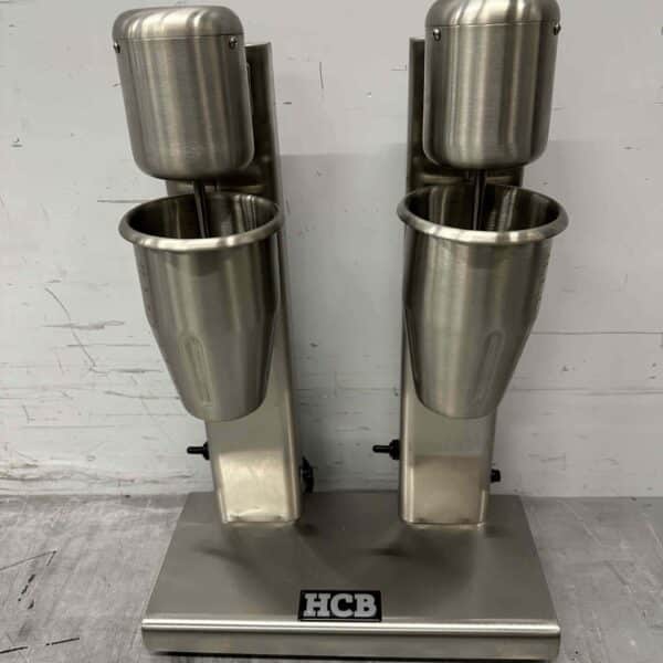 HCB RVS Dubbele Milkshaker Milk shaker Milkshakemixer 750 ml 230V Horeca