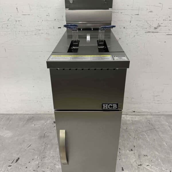 HCB RVS Friteuse frituur 15 liter Premium-line GAS Horeca